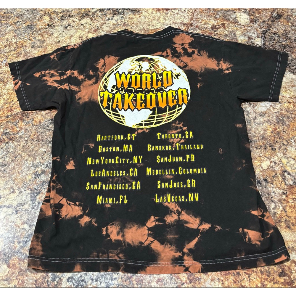 The Lost Breed “World Takeover” Tie-Dye Graphic Tee - Picture 2 of 3